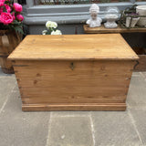 Antique Pine Blanket Box