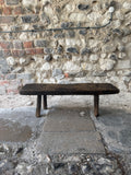 Antique Hungarian Low Stool