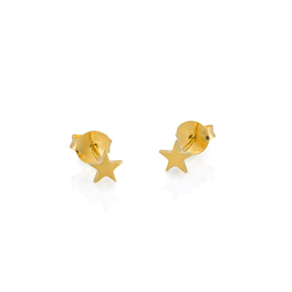 One & Eight Gold "One In A Million" Tiny Astral Studs