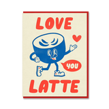 1973 Love You Card - The Toonies: Latte