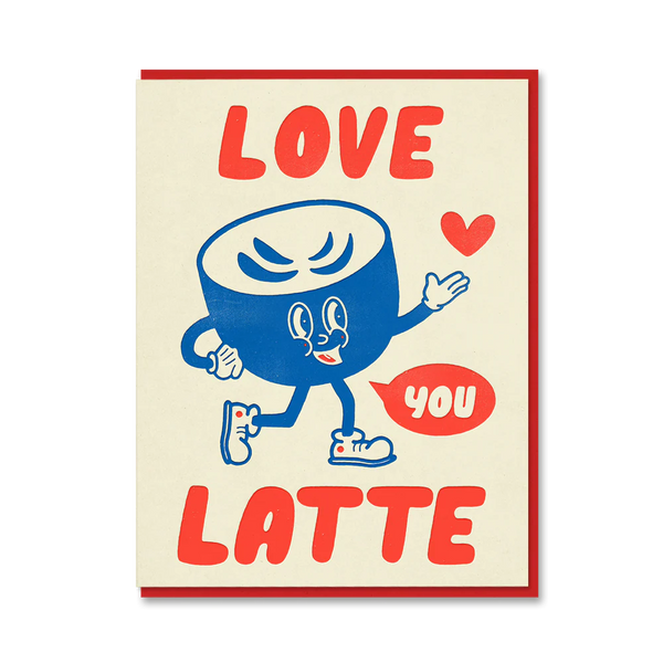1973 Love You Card - The Toonies: Latte