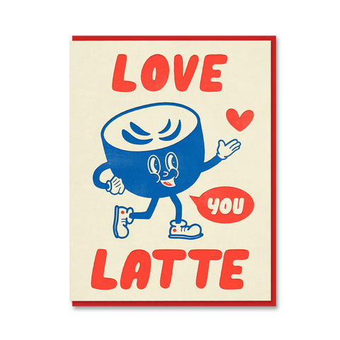 1973 Love You Card - The Toonies: Latte