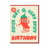 1973 Happy Birthday Card - The Toonies: Chilli