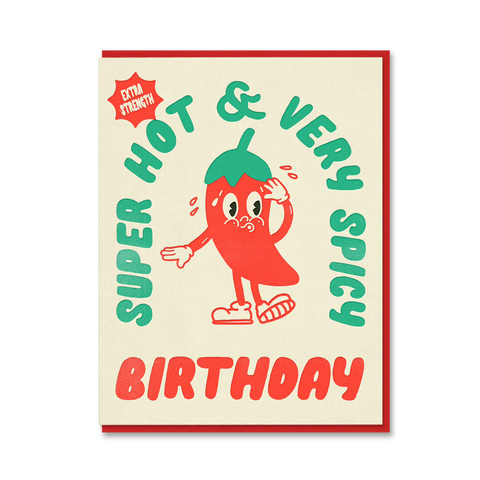 1973 Happy Birthday Card - The Toonies: Chilli