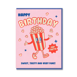 1973 Happy Birthday Card - The Toonies: Popcorn