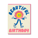 1973 Happy Birthday Card - The Toonies: Flowers