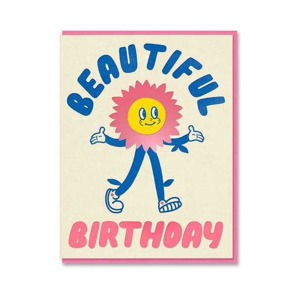 1973 Happy Birthday Card - The Toonies: Flowers