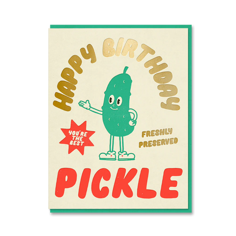 1973 Happy Birthday Card - The Toonies: Pickles