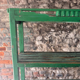 Vintage Indian Green Shelving Unit