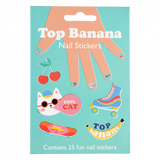 Top Banana Nail Stickers