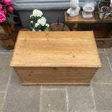 Antique Pine Blanket Box