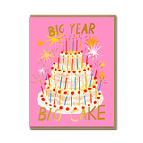 Carolyn Suzuki Gigantic Cake Card