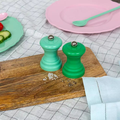 Travel Salt & Pepper Mills - Green