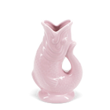 Ceramic Fish Vase Midi - Pink