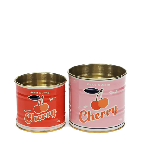 Vintage Inspired Mini Cherry Storage Tins