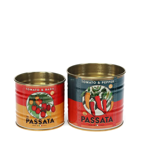 Vintage Inspired Mini Passata Storage Tin