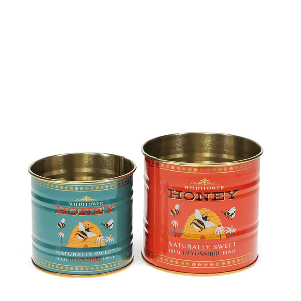 Vintage Inspired Mini Wildflower Honey Tins