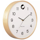 Wall-Clock-Natural-Cuckoo - Birch White