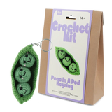 Crochet keyring kit - Peas in a pod