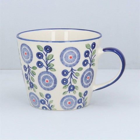 Navy Bellis Daisy Mug8