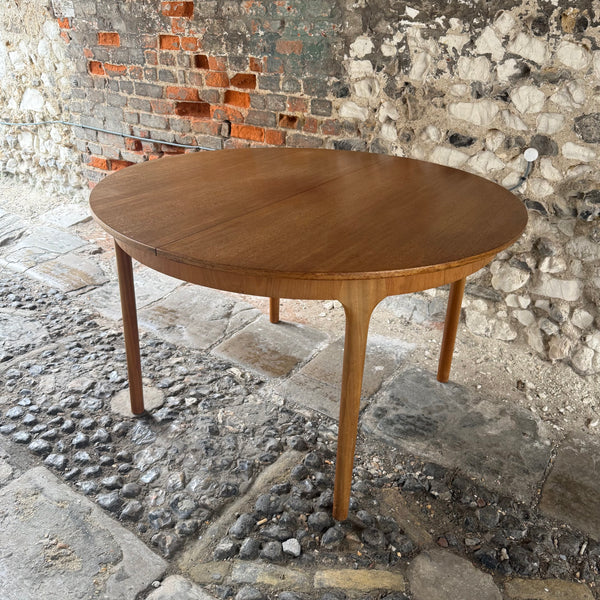 Mid Century A.H. McIntosh Teak Table and 4 Chair Set