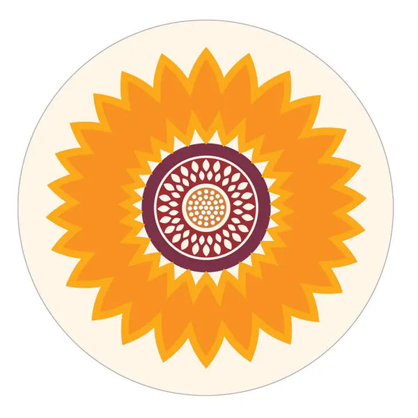 Sunflower Coaster