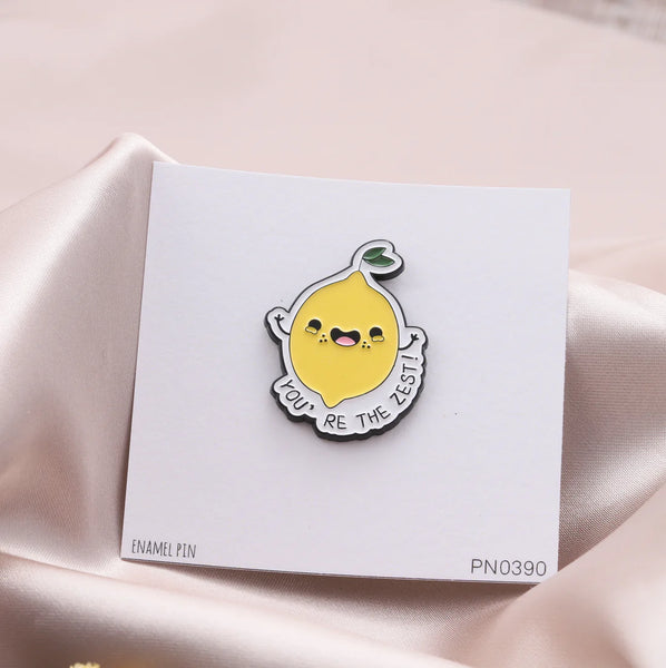 Attic Creations - You're The Zest Lemon Pin