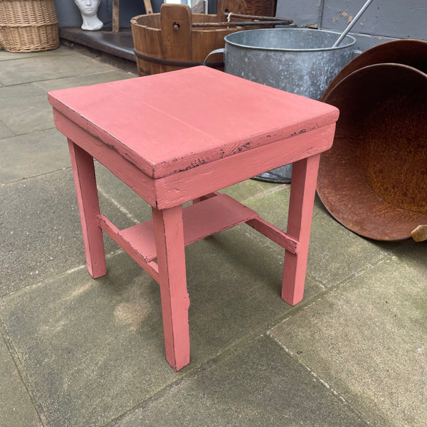 Vintage Painted Stool