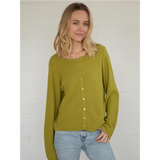 Things Between - Tori Cardigan - Moss Green