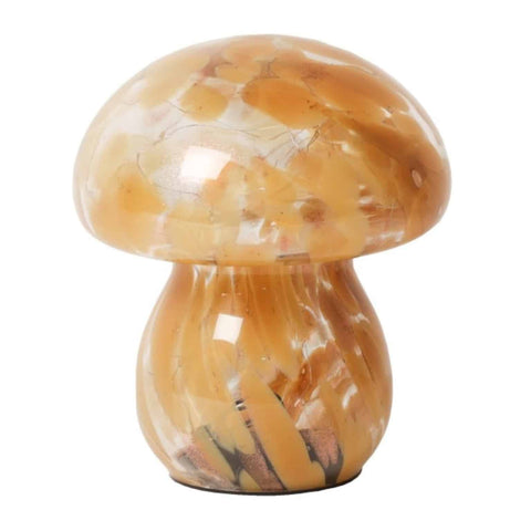 Small Mushroom Lamp - Brown