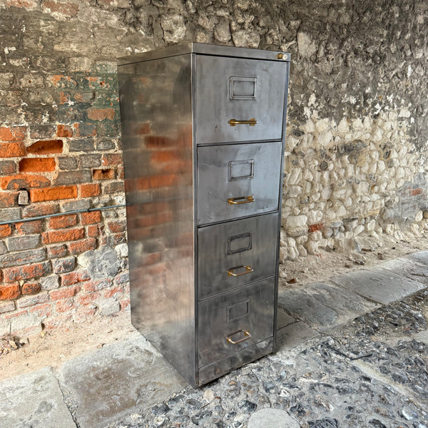 Vintage Industrial Filing Drawers