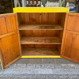 Large Vintage Painted Cabinet
