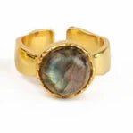 My Doris Cabochon Gemstone Ring