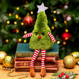 Christmas Tree Man Fabric Shelf Sitter