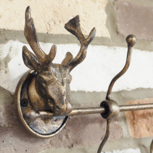 Stag Coat Hooks