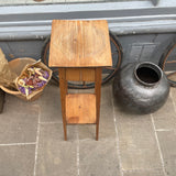 Antique Pine Plant Stand