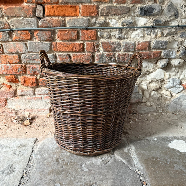 Vintage Log Basket