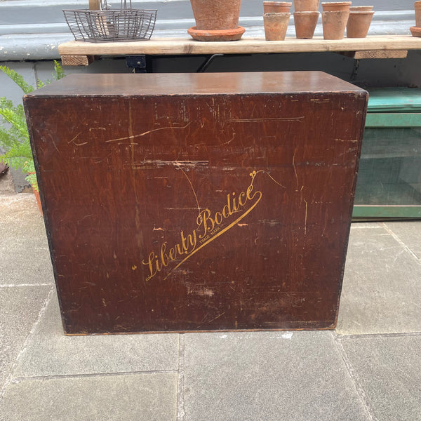 Vintage Liberty’s drawer unit back view