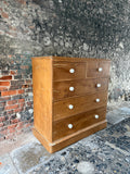 Large Antique Pine Chest of Drawers
