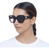 Le Specs Euphoria Sunglasses - Super Dark Tort