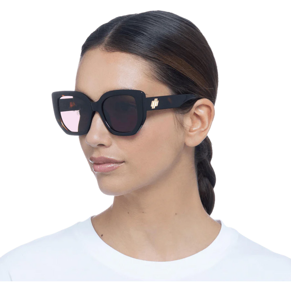 Le Specs Euphoria Sunglasses - Super Dark Tort