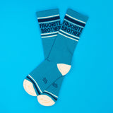 Gumball Poodle Favourite Brother Gym Crew Socks