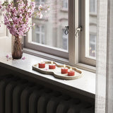 Burgundy Flameless LED Tealight Candles