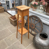Antique Pine Plant Stand