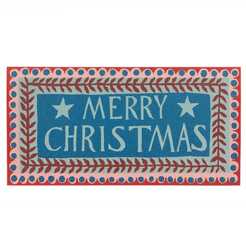 Pack of 6 Merry Christmas Long