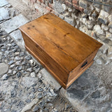 Antique Pine Blanket Box