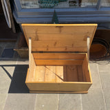 Antique Pine Blanket Box
