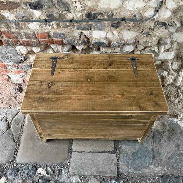 Reclaimed Wooden Blanket Box
