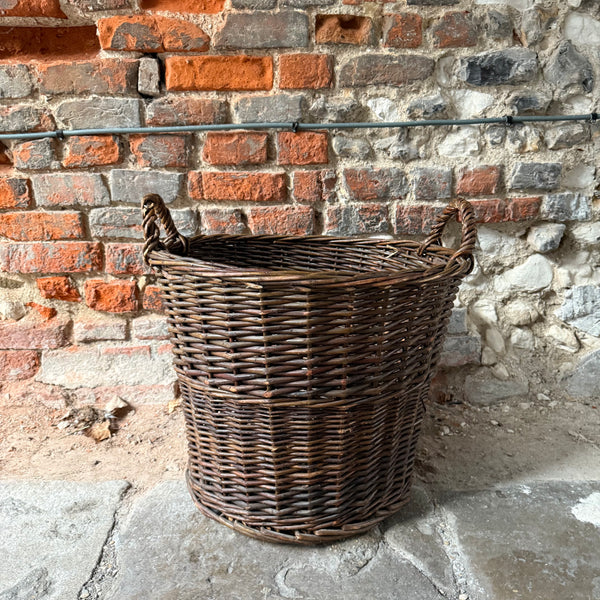 Vintage Log Basket