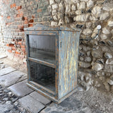 Vintage Indian Glazed Cupboard